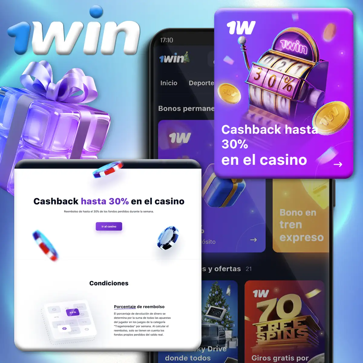 30% cashback