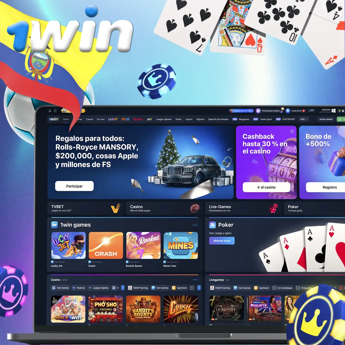 Acerca de 1win en Ecuador